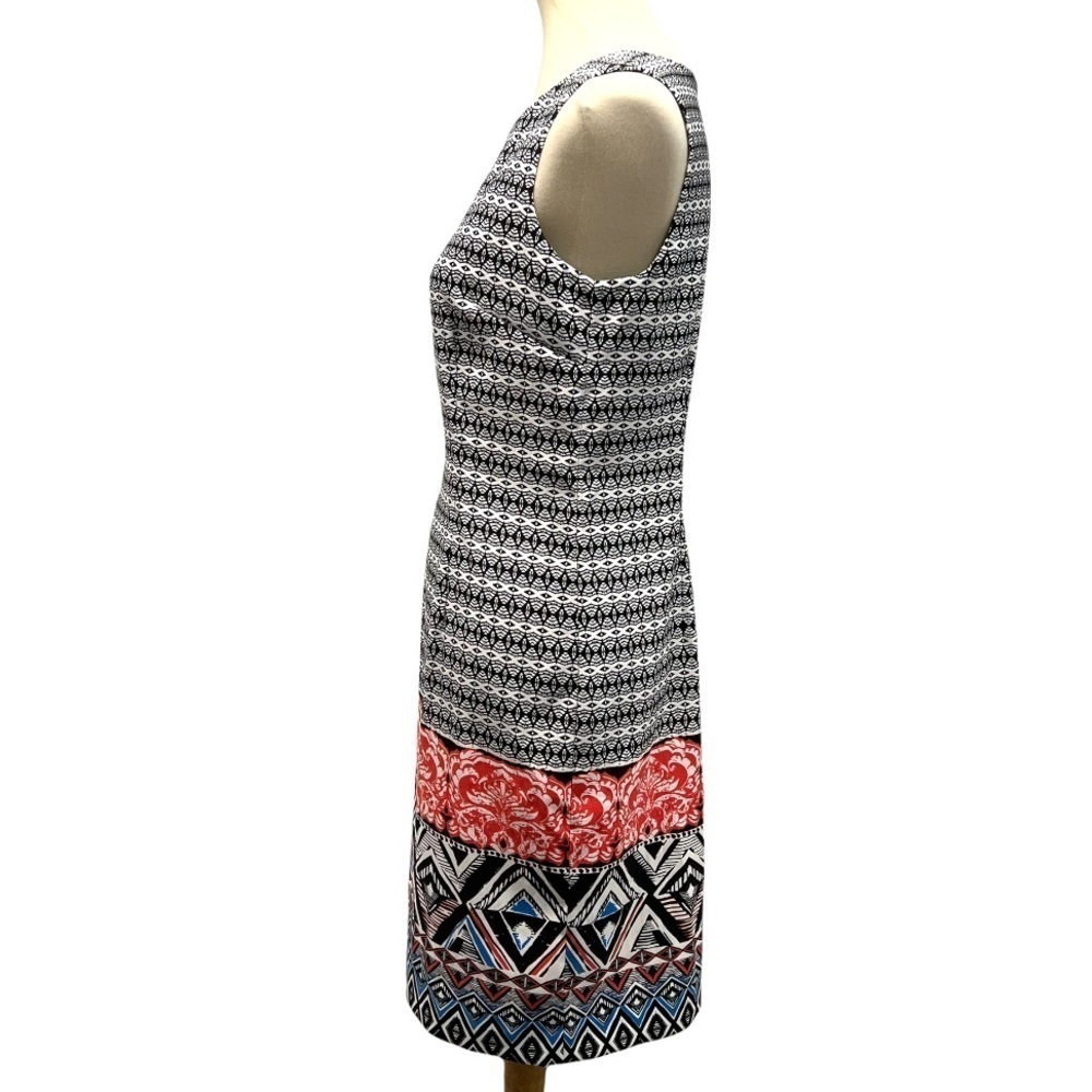 Mario Serrani Italy Printed Sleeveless Sheath Dress - Picture 9 of 16